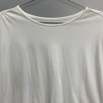 美品◆イッセイ ミヤケ 半袖 カットソー IM21JK7 ホワイト サイズ2 レディース ISSEY MIYAKE 【AFB10】