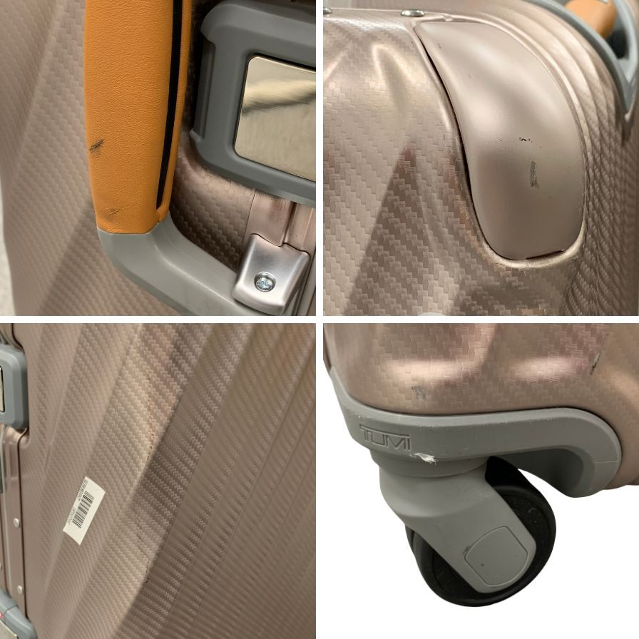 トゥミ キャリーケース エクステンデッド トリップ パッキングケース 19 DEGREE ALUMINUM 84L 4輪 ピンク系 メンズ TUMI【AFE13】