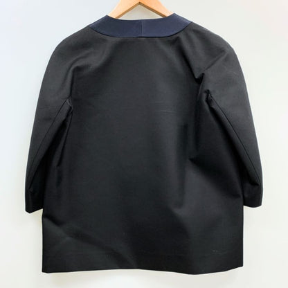 美品◆セリーヌ プルオーバー トップス 胸元ゴールドフック 国内正規品 MODELE DEPOSE 0C54 2602 レディース サイズ36 ブラック CELINE 【AFB27】