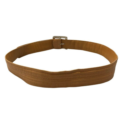 エルメネジルドゼニア ベルト レザー ブラウン メンズ サイズ95 Ermenegildo Zegna【AFI18】