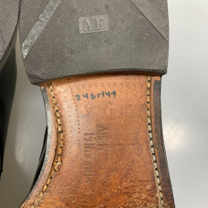 アレンエドモンズ ストレートチップ ダービー メンズ ブラック サイズUS7.5D Allen Edmonds ビジネスシューズ 約25.5cm【LA】【中古】