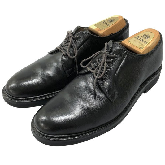 オールデン レザーシューズ 945 グレインレザー  メンズ サイズ 8D ブラック Alden ビジネスシューズ 約26.0cm【LA】【中古】