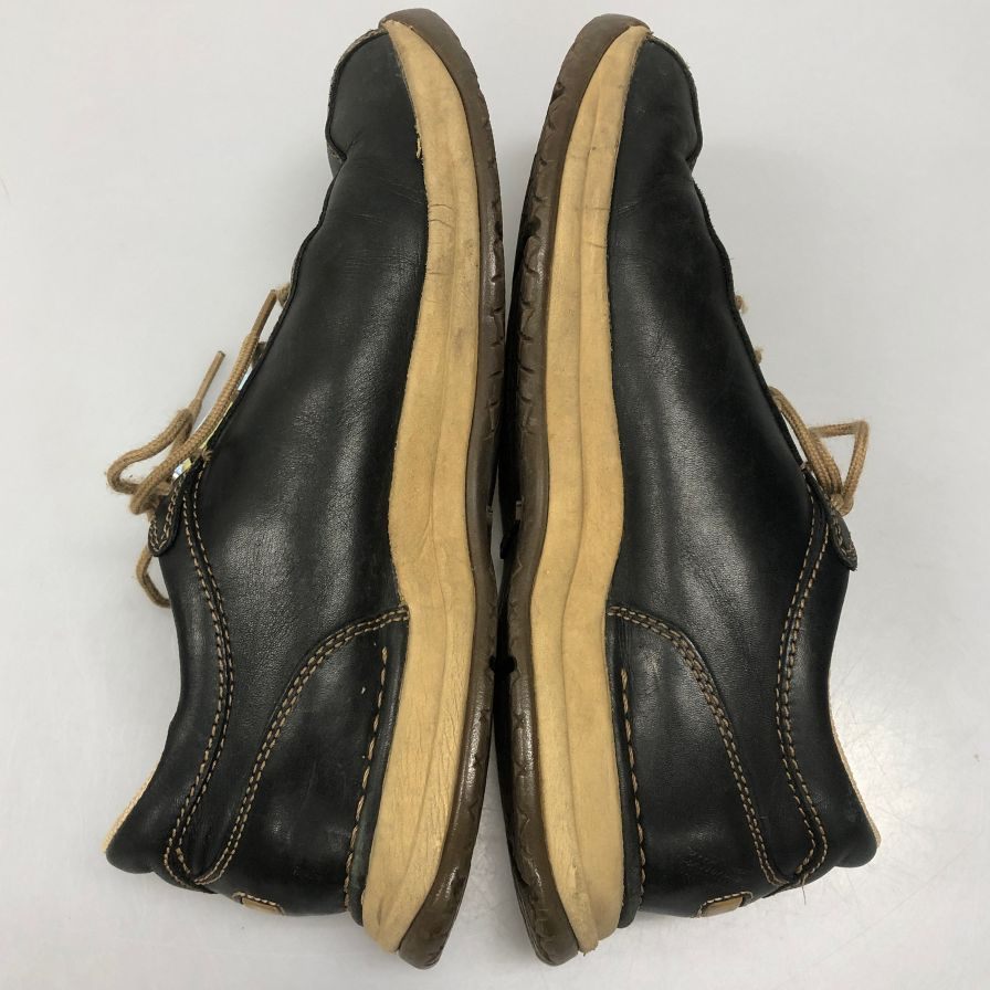 ロックポート レザースニーカー ブラックサイズUS8.5 ROCKPORT 約26.5cm【AFC3】