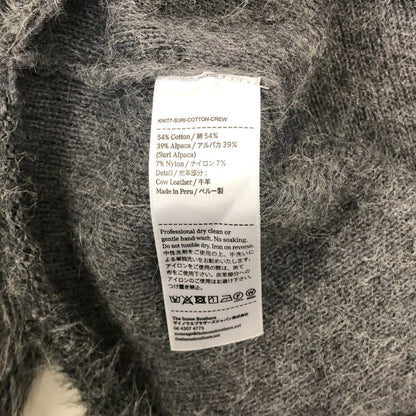 極美品◆イノウエブラザーズ ニットウェア SURI CREW グレー サイズL THE INOUE BROTHERS 【AFB20】