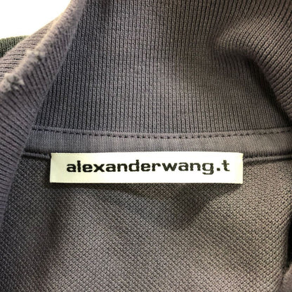 中古■アレキサンダー ワン ティー ドッキング ワンピース ポロシャツタイプ レディース サイズ不明 ブラック alexanderwang.t 【AFB2】