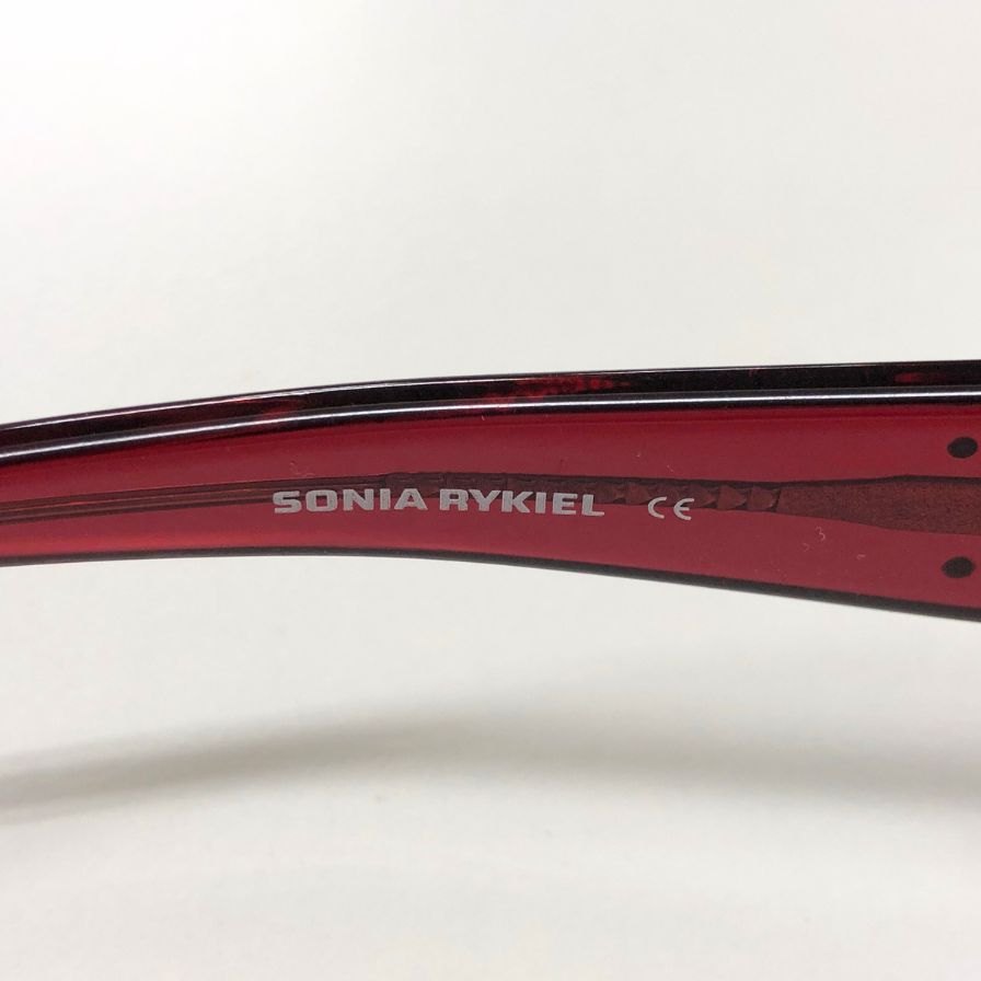 ソニアリキエル サングラス ラインストーン ピンク  SONIA RYKIEL【AFI10】