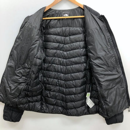 美品◆ノースフェイス ダウンジャケット NY82213 サンダー ラウンドネック ブラック サイズXL メンズ THE NORTH FACE 【AFA24】