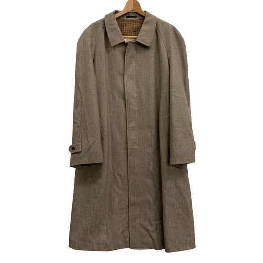 中古◆ロンドンフォグ バルカラーコート 70年代 USA製 ウール ブラウン メンズ サイズ100 LONDON FOG 【AFB32】