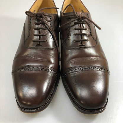 ロイドフットウェア パンチドトゥー キャップ ブラウン メンズ サイズ 6.5 Lloyd Footwear 約25.0cm【AFC40】