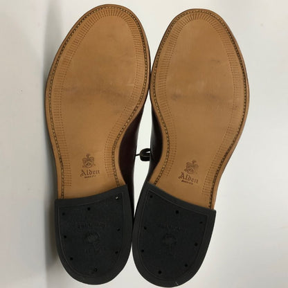 オールデン レザーシューズ N6511 カーフ 外羽根 メンズ ブラウン サイズ6ハーフ ALDEN ビジネスシューズ 約24.5cm【LA】【中古】