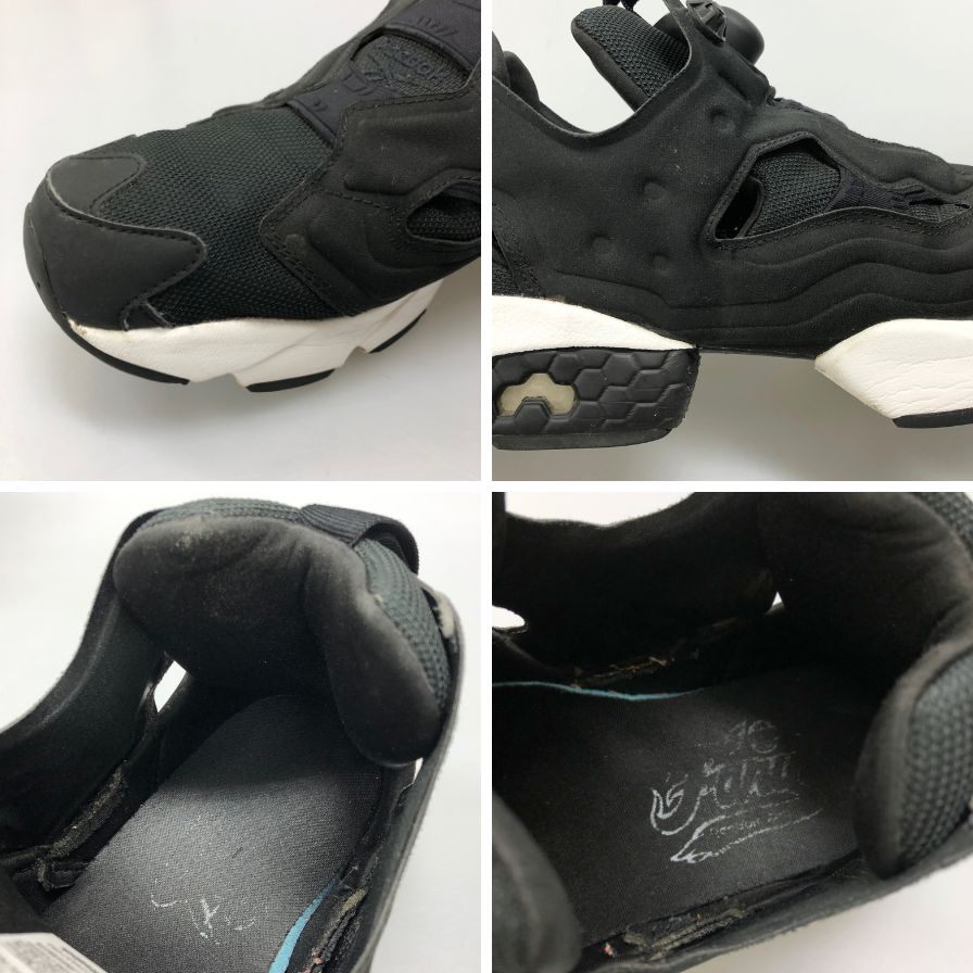 インスタポンプフューリー メンズ サイズ USA 9 1/2 ブラック insta pump 約27.5cm【AFD4】