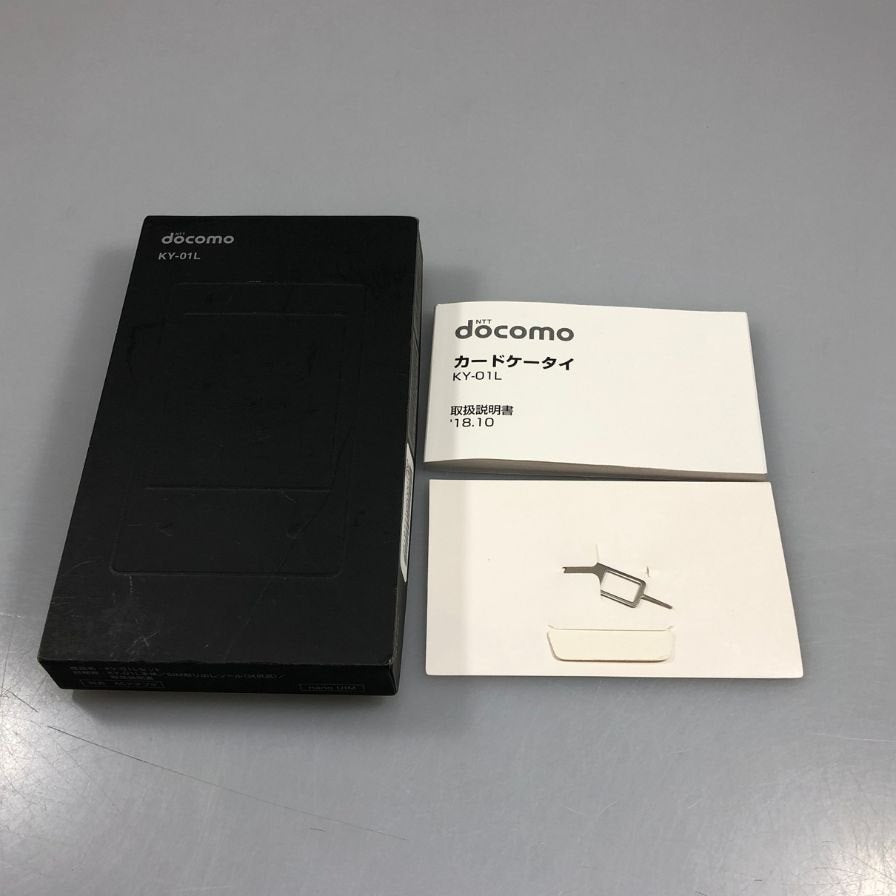 ドコモ KY 01L カードケータイ docomo【AFI18】【中古】