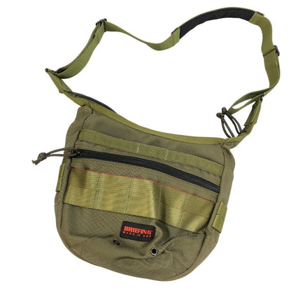 ブリーフィング デイトリッパー Ｓ ショルダー USA製 カーキ BRIEFING【AFE6】