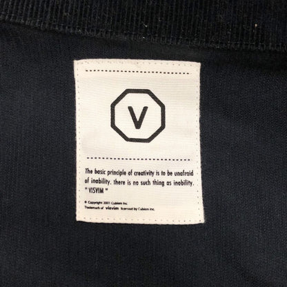 中古◆ヴィズヴィム ビズビム コーデュロイ ジャケット 101 パイソンタグ メンズ ブラック サイズL visvim 【AFB19】
