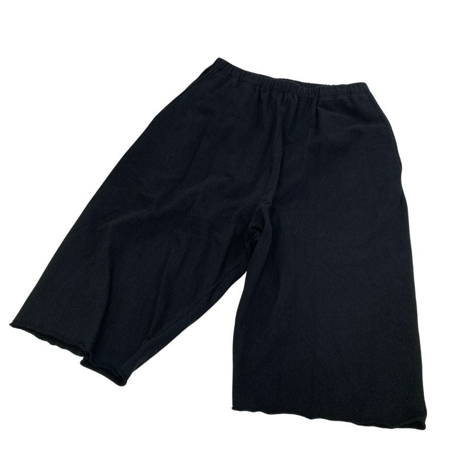 コモリ 26SS LWコットン裏毛 ショーツ ブラック メンズ サイズ2 D01-05020 COMOLI 【AFB7】