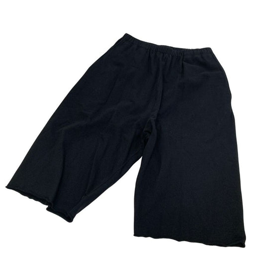 コモリ 26SS LWコットン裏毛 ショーツ ブラック メンズ サイズ2 D01-05020 COMOLI 【AFB7】