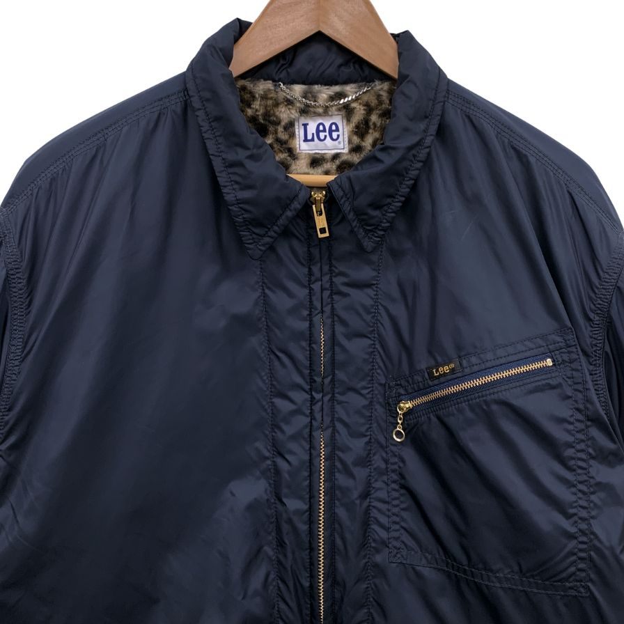 極美品◆ワコマリア×リー 24AW 91-Bジャケット ナイロン ネイビー メンズ サイズXL 24FW-WMO-LE01 WACKO MARIA×LEE 【AFA8】