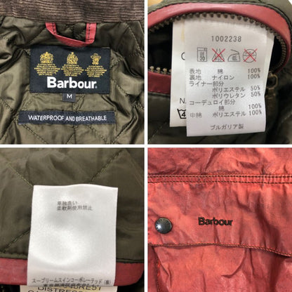 中古◆バブアー オイルドジャケット ビデイル 3ワラント レッド メンズ サイズM Barbour BEDALE 【AFA21】