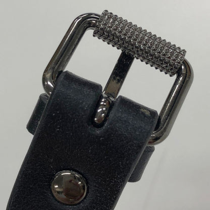 クリスチャンルブタン レザーブレスレット スタッズ ブラック×レッド レディース Christian Louboutin