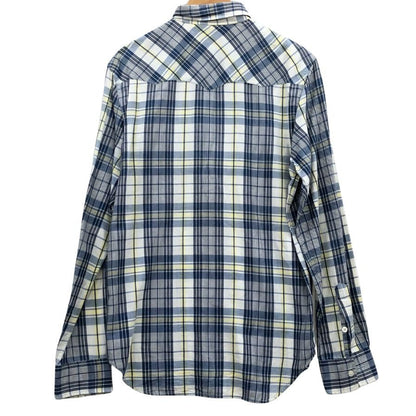 美品◆ダブルアールエル チェックシャツ ワンスター メンズ サイズS RALPH LAUREN RRL 【AFB9】