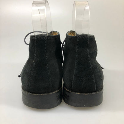 バーニーズニューヨーク チャッカブーツ スエード ブラック サイズ41.5  BARNEYS NEW YORK 約26.5cm【AFC44-2】