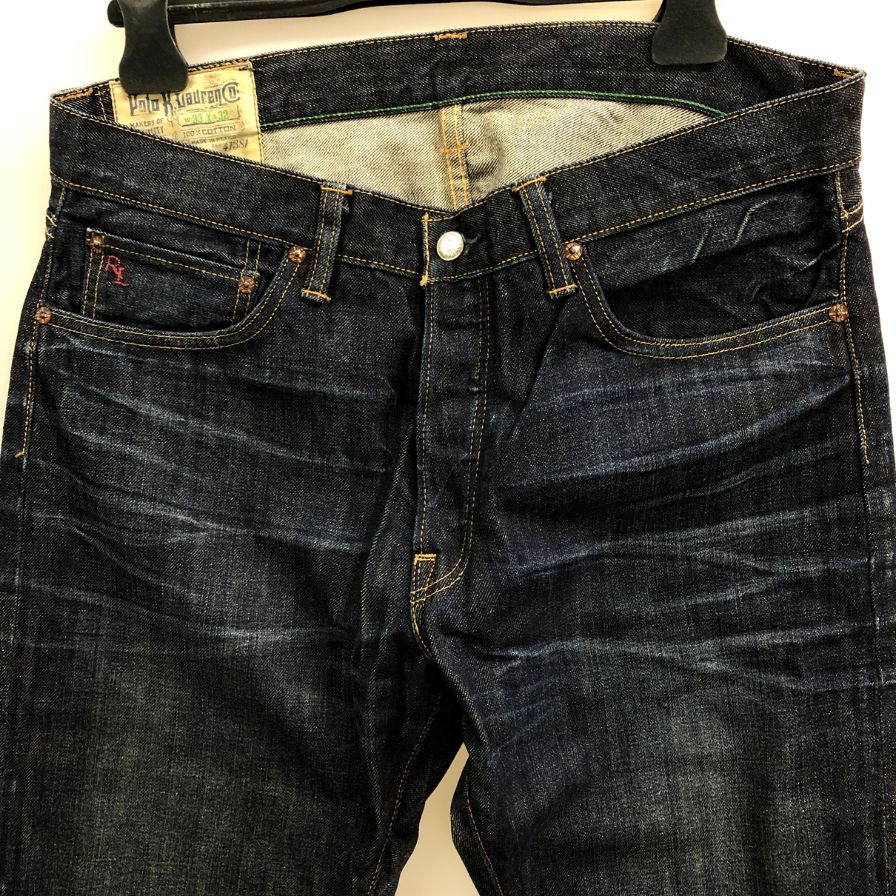 ポロ ラルフローレン デニム パンツ 15941 メンズ サイズ33×32 ブルー POLO RALPH LAUREN 【AFB1】