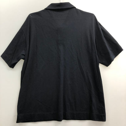 美品◆ザ クラシック 半袖ポロシャツ ブラック メンズ サイズ48 THE CLASIK 【AFA24】