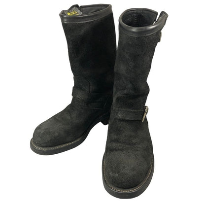 チペワ 91069 エンジニアブーツ スエード ブラック サイズUS7.5E メンズ CHIPPEWA 約25.5cm【AFI30】