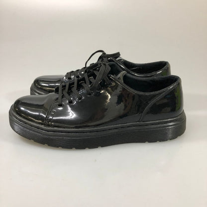 ドクターマーチン レザースニーカー SPIN パテントレザー ブラック サイズUK7 Dr.Martens 約26.0cm【AFC53】