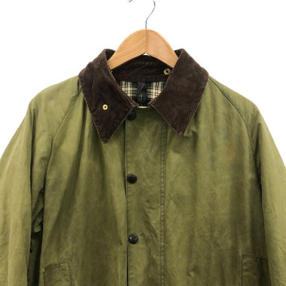 中古◆バブアー ビューフォート オイルドジャケット 3ワラント イングランド製 カーキ メンズ サイズ表記なし Barbour BEAUFORT 【AFB32】