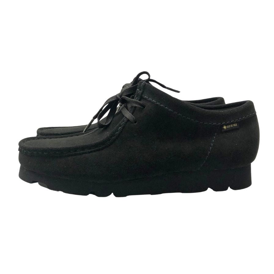 クラークス レザーシューズ ビームス別注 ワラビー GTX  ネイビー メンズ サイズUK7.5 CLARKS 約25.5cm【AFD4】