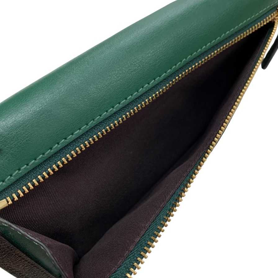 COACHダークグリーン レザー 長財布 楽天市場】コーチ 財布 緑（財布・ケース｜バッグ・小物