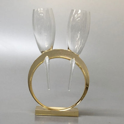 モエシャンドン グラススタンド ペア リングホルダー MOET&CHANDON【AFI26】【中古】