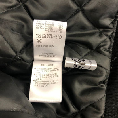 中古◆グラニフ スタジャン スタジアムジャンパー コカコーラ メンズ サイズXL ブラック granigh 【AFF22】