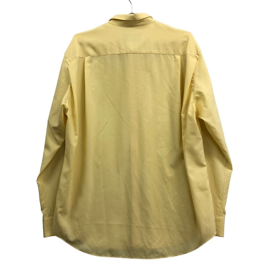 美品◆オーバーコート ウール 長袖シャツ 20ss イエロー メンズ サイズ2 OVERCOAT 【AFB28】