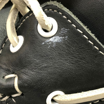 セバゴ レザーシューズ デッキシューズ モカシン メンズ ネイビー  サイズUK6.5 SEBAGO 約24.5cm【AFC31】
