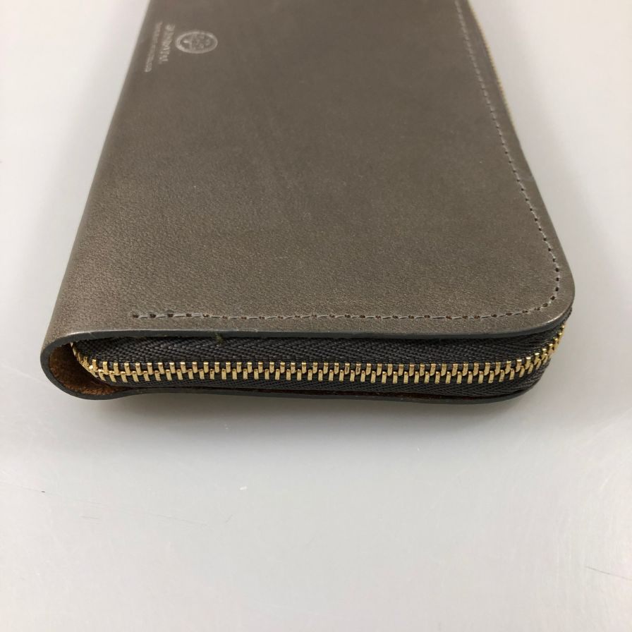 グレンロイヤル 長財布 ラウンドジップ ブライドルレザー トープ ゴールド金具 GLENROYAL【AFI1】