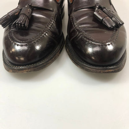 オールデン タッセルローファー 563 コードバン ダークバーガンディ サイズUS7D ALDEN ローファー 約25.0cm【LA】【中古】
