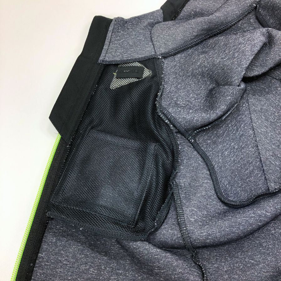 美品◆デサント フーデッドジャケット  TOUGH AIR DAT-2574 メンズ サイズL グレー DESCENTE 【AFB6】
