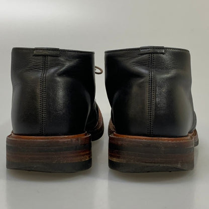 トリッカーズ M7509 チャッカブーツ メダリオン ダイナイトソール ブラック サイズ7.5 メンズ TRICKER'S ブーツ 約26.0cm【LA】【中古】