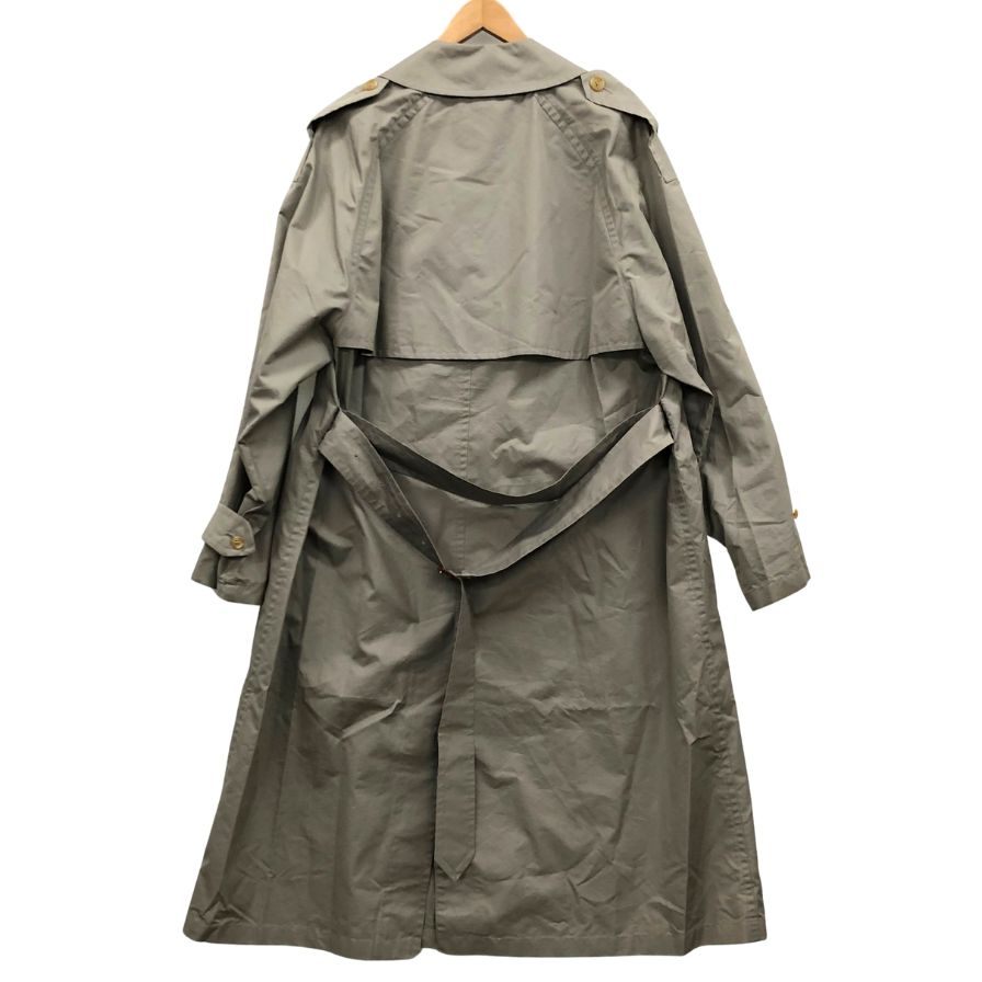 中古◆バーバリー トレンチコート 旧タグ グレージュ メンズ サイズ 175 Burberry 【AFA10】