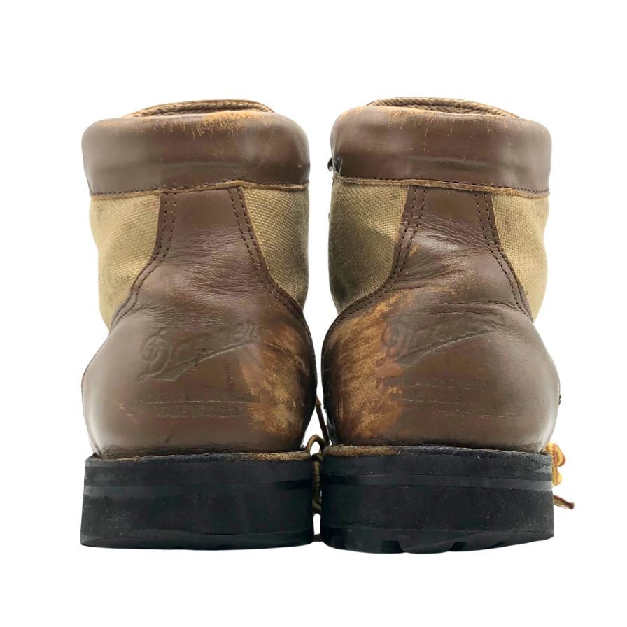 ダナー トレッキングブーツ 30420X ダナーライト レザー×キャンバス ベージュ メンズ サイズ8.5 Danner 約26.5cm【AFD15】