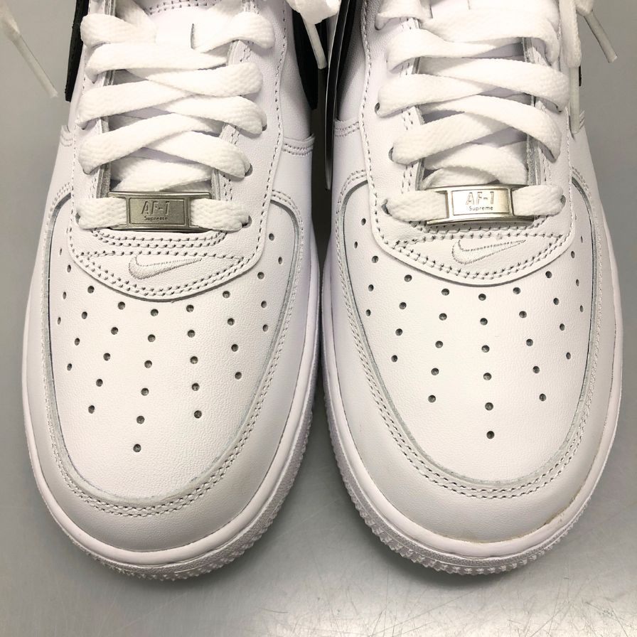 シュプリーム×ナイキ エアフォース 1 ロー ホワイト メンズ サイズ26.5㎝ CU9225-102 Supreme×NIKE 約26.5cm【AFD6】