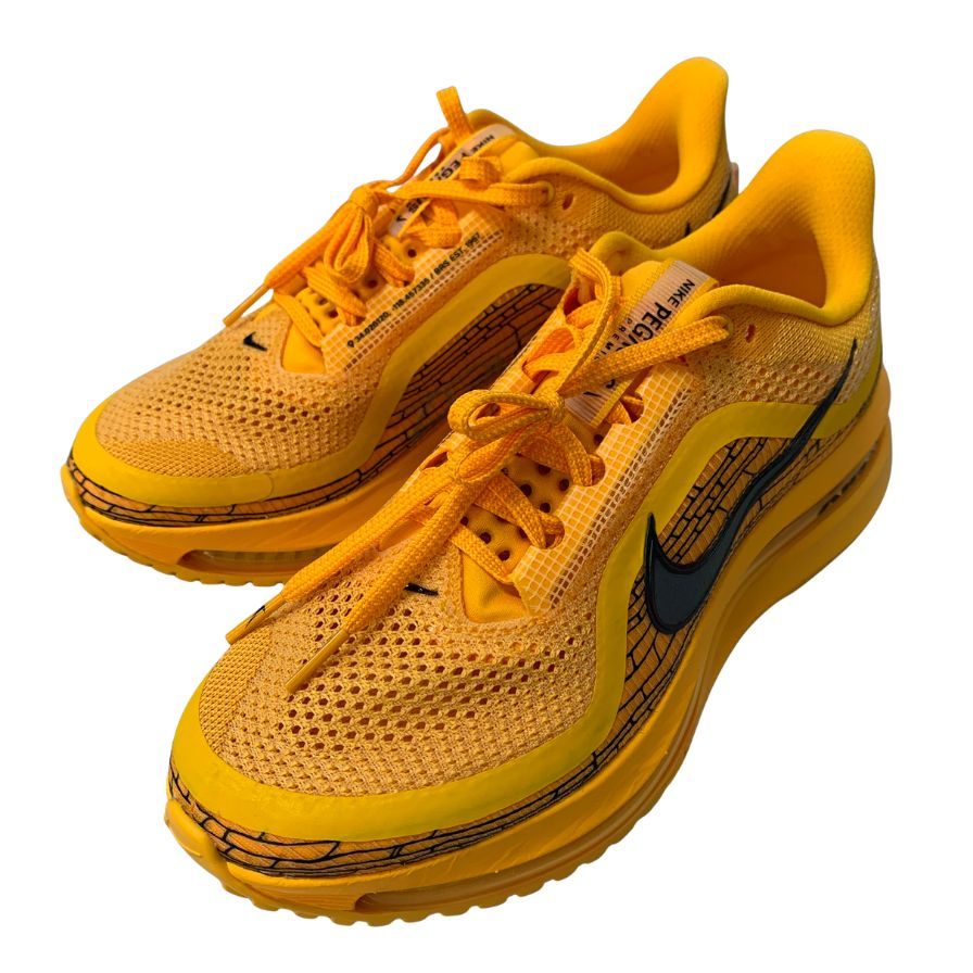 ナイキ スニーカー エア ズーム AIR ZOOM ペガサス プレミアム IH3256-700 メンズ イエロー系 サイズ27cm NIKE PEGASUS 約27.0cm【AFC32】