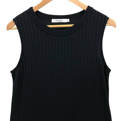 中古◆マウジー オールインワン ブラック Fサイズ ノースリーブ レディース MOUSSY 【AFB2】