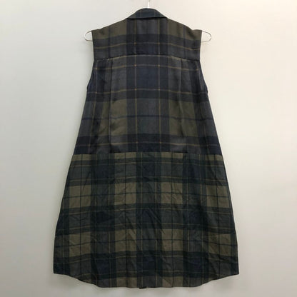 極美品◆サカイ 25SS ノースリーブワンピース Plaid Print Dress チェック レディース サイズ1 25ｰ07889 Sacai 【AFB19】