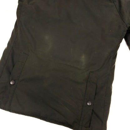 美品◆バブアー フード ビデイル オイルド ワックス 裏ボア 1602319 メンズ  サイズ36 カーキ  Barbour HOODED BEDALE SL 【AFA1】