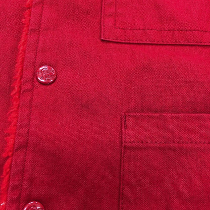美品◆テンダーロイン ハンティングボアベスト レッド メンズ サイズXS TENDERLOIN 【AFB39】