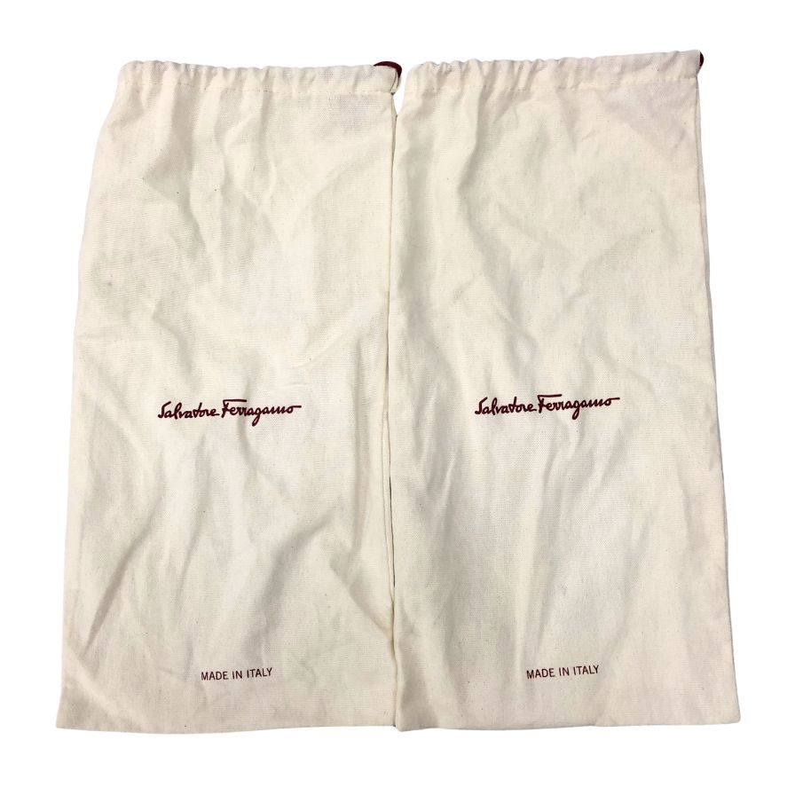 フェラガモ レザーシューズ プレーントゥ スエード ネイビー UK7.5 3E FERRAGAMO 約26.0cm【AFC32】
