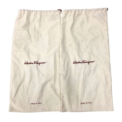 フェラガモ レザーシューズ プレーントゥ スエード ネイビー UK7.5 3E FERRAGAMO 約26.0cm【AFC32】